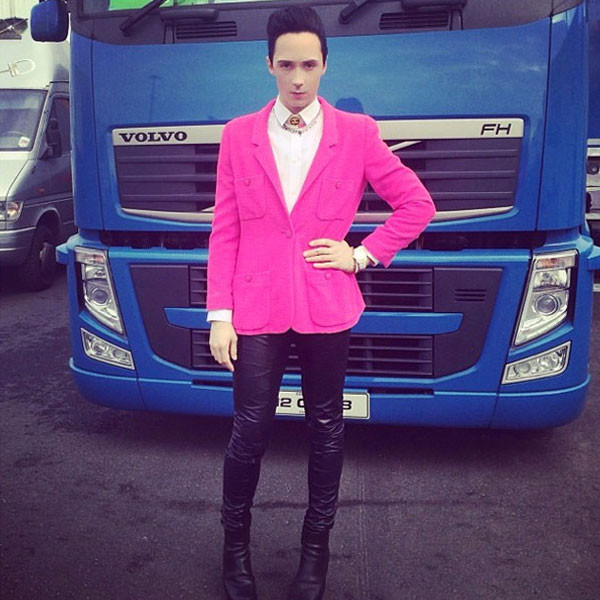 Johnny Weir, Instagram Johnny Weir, Instagram